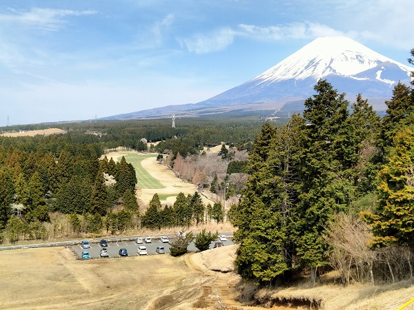 富士山 十里木八幡宮 十里木高原展望台
