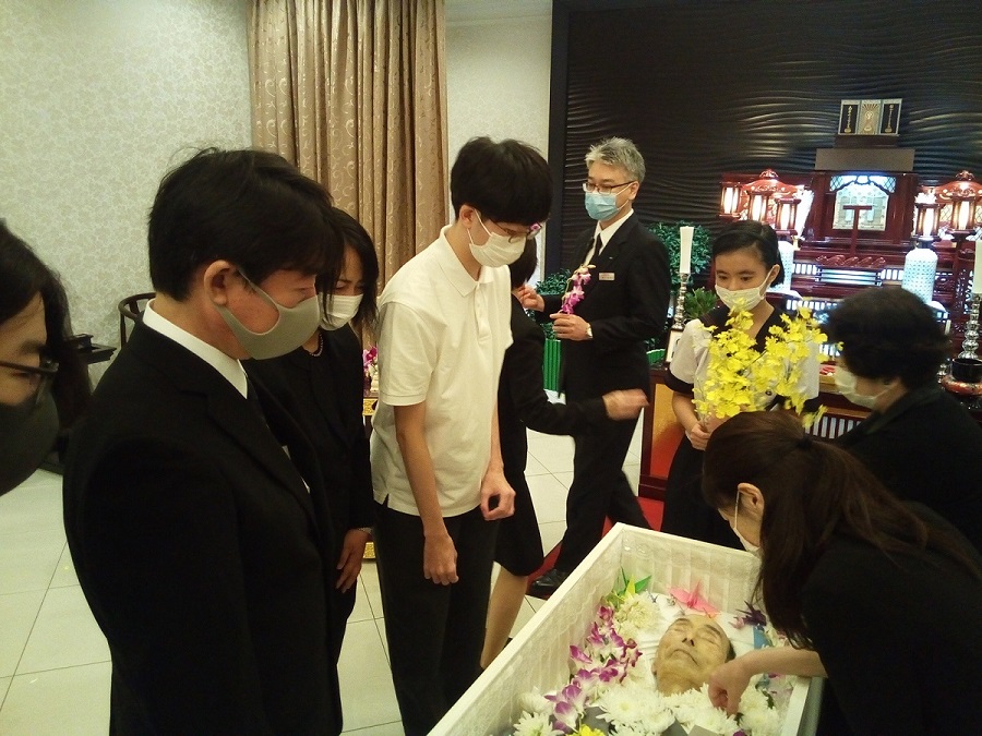 大澤芳男氏葬儀