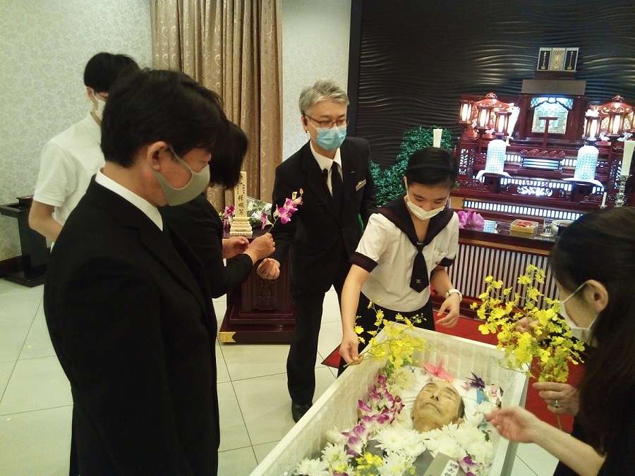 大澤芳男氏葬儀