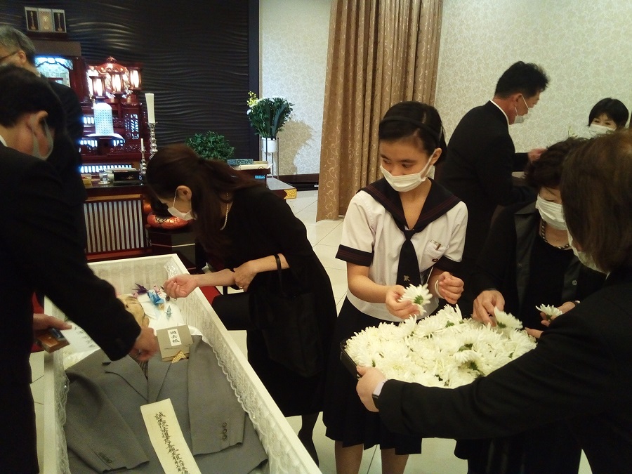 大澤芳男氏葬儀