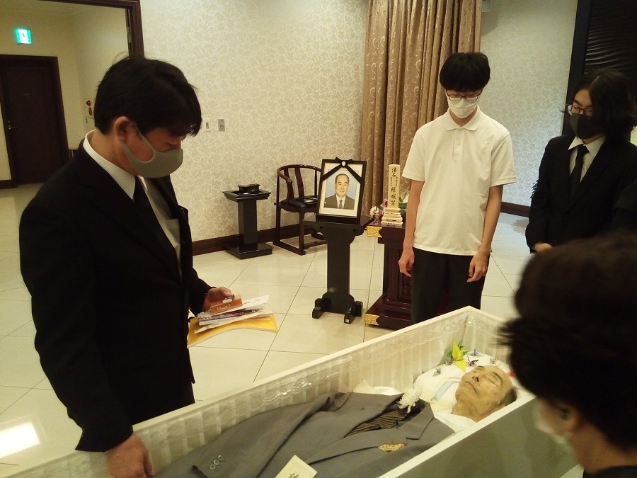 大澤芳男氏葬儀